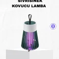 BUĞZ Şarjlı Mor Işıklı Sivrisinek Öldürücü Lamba – Sessiz ve Kimyasal İçermez