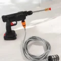 BUĞZ Şarjlı Oto Yıkama Tabancası Su Basınçlı Hazneli Bataryalı