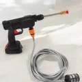  Şarjlı Oto Yıkama Tabancası Su Basınçlı Hazneli Bataryalı
