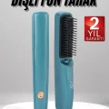 BUĞZ Şarjlı Saç Düzleştirici Tarak İyon Özellikli Sıkı Dişli Elektriklenme Karşıtı