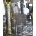 BUĞZ Şarjlı sakal tıraş makinesi kuru kullanım altın renk 1-3 başlık 2 yıl garantili - 50 Hz Frekans