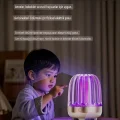 BUĞZ Şarjlı uv ışıklı elektrikli sivrisinek öldürücü lamba makine 15cm tehlikeli değil