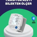 BUĞZ Şarjlı ve Pilli Bilek Tansiyon Ölçer Dijital Ekran Hafıza Kayıtlı