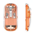 BUĞZ Şeffaf Kablosuz Mouse Bluetooth Bağlantılı Sessiz Tıklama Yeni Nesil