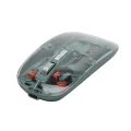 BUĞZ Şeffaf Tasarımlı Bluetooth Kablosuz Mouse Pilli Kullanım