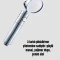 BUĞZ Şelale Sisi ve Masaj Özellikli Banyo Duş Başlığı