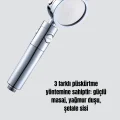  Şelale Sisi ve Masaj Özellikli Banyo Duş Başlığı