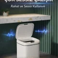 BUĞZ Sensörlü Çöp Kovası Otomatik Kapak Temassız