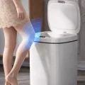BUĞZ Sensörlü Çöp Kovası Otomatik Kapak Temassız