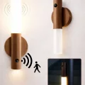 BUĞZ Sensörlü Dekoratif Meşale Duvar Aplik LED Gece Lambası Mıknatıslı Model