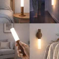 BUĞZ Sensörlü Dekoratif Meşale Duvar Aplik LED Gece Lambası Mıknatıslı Model