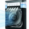 BUĞZ Serinletici Fan Type-C Bağlantı, Zamanlayıcı, 7 Renk Ambiyans Işığı
