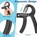BUĞZ Sertlik Ayarlı El Yayı Ayarlanabilir Bilek Kas Güçlendirme Aleti 10-60 Kg