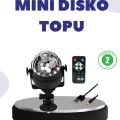 BUĞZ Ses Duyarlı Mini Disko Küre Lamba