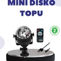 Ses Duyarlı Mini Disko Küre Lamba