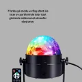 BUĞZ Ses Duyarlı Mini Disko Küre Lamba
