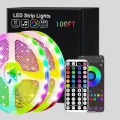 BUĞZ Sese Duyarlı 10M Smart Şerit Led IOS Android Kontrollü RGB Işık - BUĞZ