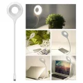 BUĞZ Sesli Komutlu Akıllı Taşınabilir USB LED Lamba Esnek Boyunlu Masa ve Klavye Aydınlatması