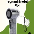  Sessiz Çalışan Taşınabilir Fan | Dijital Göstergeli | 100 Kademeli Hız Ayarı