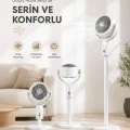 BUĞZ Sessiz Çalışma Özelliğiyle Rahat Kullanım Sunan Dikey Vantilatör
