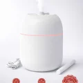 BUĞZ Sessiz Ultrasonik Hava Nemlendirici 220ml Buhar Makinesi Gece Lambalı USB Ofis Ev Tipi