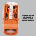 Sessiz ve Ergonomik Kablosuz Fare - 30 Gün Kullanım, 2 Modlu Bağlantı