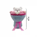  Sevgi Buketi Peluş Ayıcıklı Peluş Çiçek Buketi 40 cm