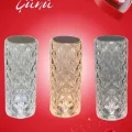 BUĞZ Sevgililer Günü İçin Hediye Kristal Lamba Sevgiliye Hediye USB Şarjlı Gece Lambası - BUĞZ