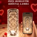 BUĞZ Sevgililer Günü İçin Hediye Kristal Lamba Sevgiliye Hediye USB Şarjlı Gece Lambası (Kopya)
