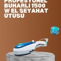 BUĞZ Seyahat Tipi Buharlı Ütü Portatif Kırışıklık Açıcı