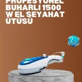  Seyahat Tipi Buharlı Ütü Portatif Kırışıklık Açıcı