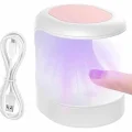  Seyehat Tipi Mini Oje Kurutucu Ultraviole Mor Işık Protez Tırnak Kurutucu