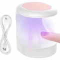 BUĞZ Seyehat Tipi Mini Oje Kurutucu Ultraviole Mor Işık Protez Tırnak Kurutucu - BUĞZ