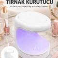 BUĞZ Seyehat Tipi Mini Oje Kurutucu Ultraviole Mor Işık Protez Tırnak Kurutucu Yeni Nesil