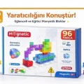BUĞZ SH59839 MAGNET KÜP YAPI BLOK SETİ 96 PARÇA-ZRV