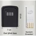 BUĞZ Şifreli Anahtar ve Eşya Saklama Güvenlik Kasası