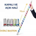 BUĞZ Sihirli Açılır Baston – Mendilden Bastona İlizyon Oyunu (70 Cm)