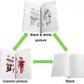 BUĞZ Sihirli Defter Sihirli Kitap İlizyon Oyunu Sihirli Oyun Defteri 13x10 Cm