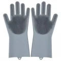  Sihirli Isıya Dayanıklı Silikon Çok Amaçlı Bulaşık Eldiven Fırçası Magic Gloves