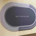 BUĞZ Sihirli Su Emici Kaydırmaz Banyo Paspası Banyo Ayak Matı