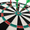 BUĞZ Şık Tasarımlı 15 İnç Dart Tahtası Metal Uçlu 4 Ok Seti