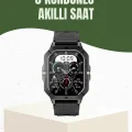 BUĞZ Şık ve Hafif Akıllı Saat Spor ve Günlük Kullanım