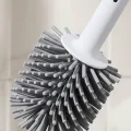 BUĞZ Silikon Deterjan Hazneli Esnek Tuvalet Fırçası - Banyo Temizliği İçin