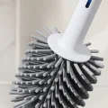 BUĞZ Silikon Deterjan Hazneli Esnek Tuvalet Fırçası Banyo Temizlik Ürünü