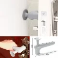 BUĞZ Silikon Duvar Koruyucu Kapı Stoperi GRİ