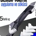 BUĞZ Silikon Mastik Tutkal Sökme ve Uygulama Kiti