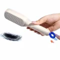  Silikon Yumuşak Sıkı Dişli Sihirli Geri Çekilebilir Tarak Kendini Temizleyen Saç Fırçası