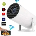BUĞZ Sinema Projektörü Android HDMI USB WİFİ Ses Çıkışlı Ayaklı Projeksiyon Taşınabilir - Lisinya