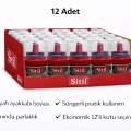 BUĞZ Sitil Classic Ayakkabı Boyası Siyah Parlatıcı Süngerli 12 Adet
