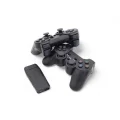 BUĞZ Siyah 2.4G kablosuz oyun kolu gamepad çiftli set Bluetooth özelliği olmadan - Elektronik
